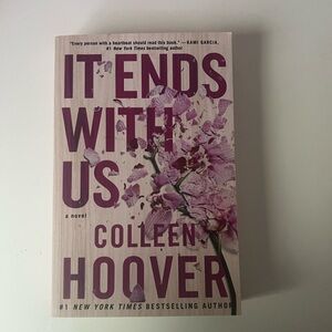 'It Ends With Us' Novel - Purple Cover